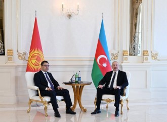 Azərbaycan və Qırğızıstan Prezidentlərinin məhdud tərkibdə görüşü başlayıb