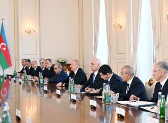 Prezident İlham Əliyev və Prezident Vladimir Putin arasında geniş tərkibdə görüşü olub