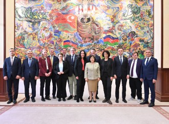 Sahibə Qafarova Bundestaqın komitəsi sədri ilə görüşüb