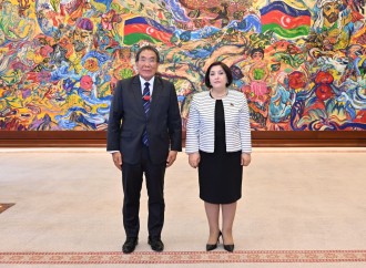 Sahibə Qafarova Malayziya Parlamenti Senatının sədri ilə görüşüb