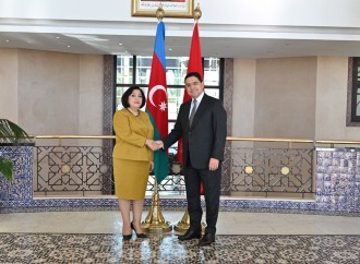 Milli Məclisin sədri Mərakeş Krallığının Xarici işlər, Afrika ilə əməkdaşlıq və xaricdəki mərakeşlilərlə iş üzrə naziri ilə görüşüb
