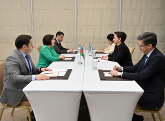 Sahibə Qafarova Özbəkistan Ali Məclisi Senatının sədri ilə görüşüb 