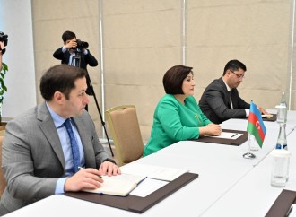 Sahibə Qafarova Özbəkistan Ali Məclisi Senatının sədri ilə görüşüb 