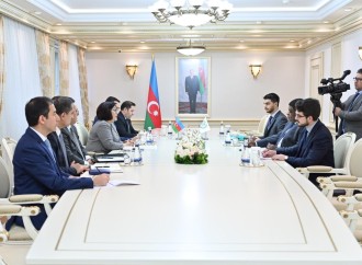 Sahibə Qafarova Parlamentlərarası İttifaqın baş katibi ilə görüşüb