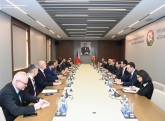 Ceyhun Bayramov Çexiya Deputatlar Palatasının sədri ilə görüşüb