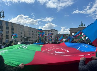 Berlində azərbaycanlıların həmrəylik aksiyası keçirilir
