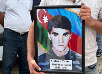 30 ildən sonra nəşi tapılan şəhid Camal Quliyev Laçında torpağa tapşırılıb