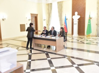 Azərbaycanın Türkmənistandakı səfirliyində seçiсi fəallığı müşahidə olunur