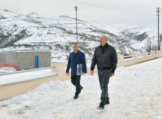 Prezident İlham Əliyev Şuşa rayonunun Turşsu qəsəbəsində olub