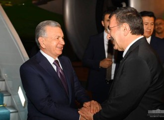 Şavkat Mirziyoyev Türkiyəyə rəsmi səfərə gəlib
