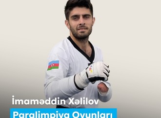 Birinci vitse-prezident Mehriban Əliyeva parataekvondoçu İmaməddin Xəlilovu Paralimpiya oyunlarında qızıl medal qazanması münasibətilə təbrik edib
