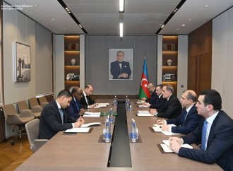 Ceyhun Bayramov İƏT baş katibinin müavini ilə görüşüb