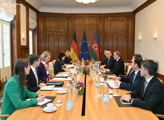 Almaniya və Azərbaycan XİN rəhbərləri görüşüb