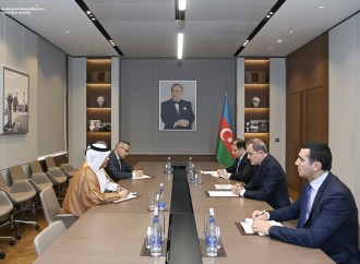 Ceyhun Bayramov Qətərin yeni səfirini qəbul edib