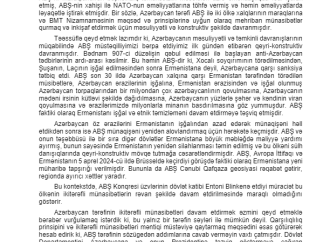 Bir qrup deputat Ceyhun Bayramova müraciət edərək ABŞ ilə sazişlərə xitam verilməsini, USAİD-in ölkəmizdəki fəaliyyətinə son qoyulmasını istəyiblər