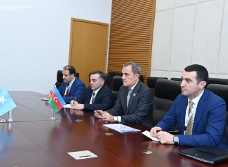 Ceyhun Bayramov Somali Baş nazirinin müavini ilə görüşüb