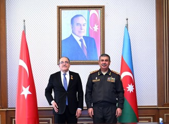Zakir Həsənov Türkiyənin milli müdafiə nazirinin müavini ilə görüşüb