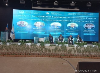 “Ermənistanın dağ-mədən sənayesinin ekoloji fəsadları” adlı panel müzakirə keçirilib