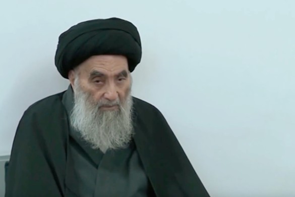 İraqın işğalına fitva verən Sistani Qəzza ilə bağlı xəbərdarlıq edib