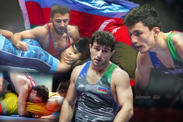 Sərbəst güləş üzrə millimiz dünya çempionu olub 