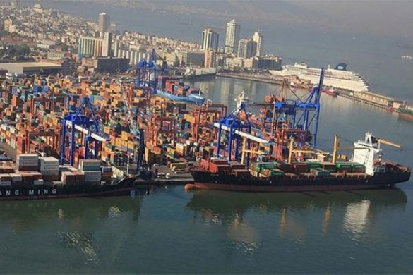Türkiyə limanları ilə 17 milyon tona yaxın inşaat materialları daşınıb