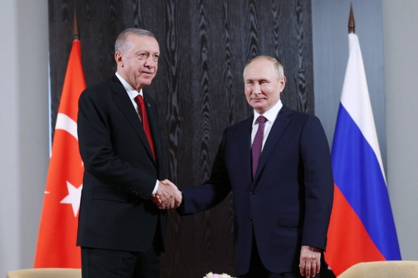 Ərdoğan və Putin regional məsələləri müzakirə ediblər