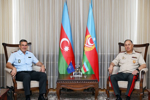 Azərbaycan və NATO arasında hərbi əməkdaşlıq məsələləri müzakirə olunub