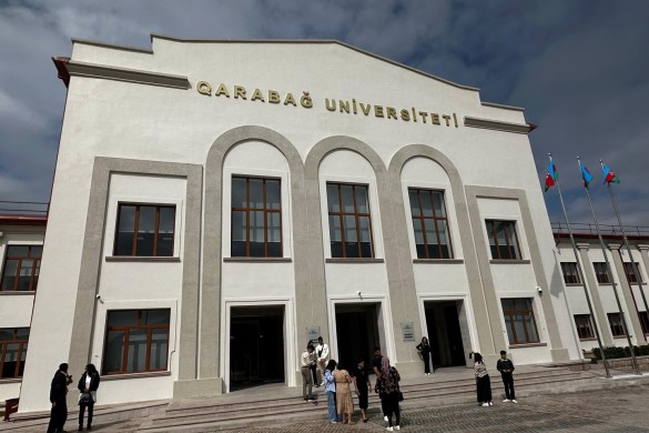 Qarabağ Universiteti və yataqxanasından görüntülər