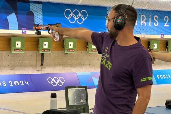 Paris-2024: Snayperimiz 10 m məsafədə 24-cü olub