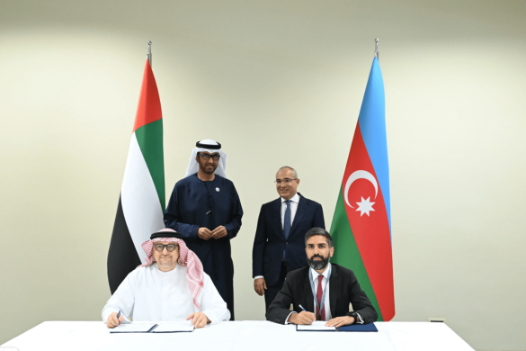 Bakı Enerji Həftəsi çərçivəsində SOCAR və “Masdar” şirkəti arasında üç layihə üzrə Səhmdarlar Sazişləri imzalanıb