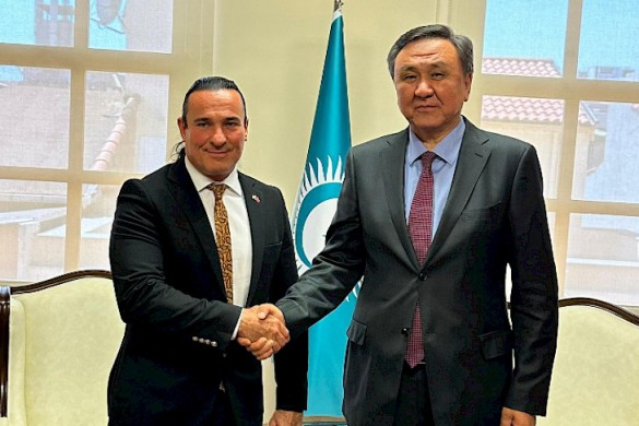 TDT-nin baş katibi Macar-Turan Fondunun sədrini qəbul edib