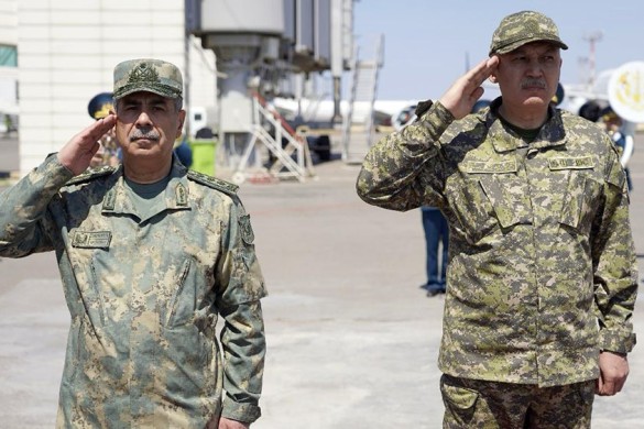 Zakir Həsənov Qazaxıstana gedib
